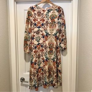 Anthropologie ESLEY Floral Dress Size Small